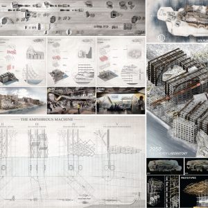Amphibious Architecture - Projective Obsolescence of the Techno-Ruin